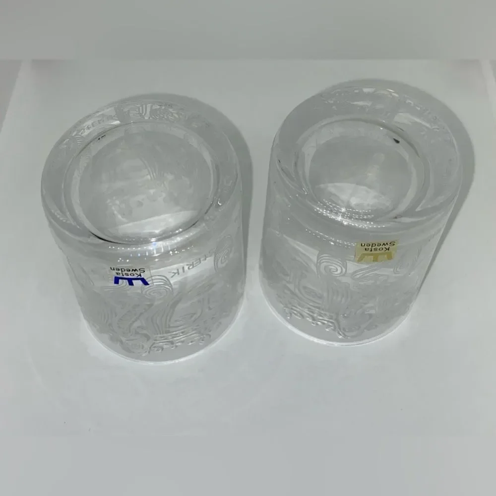 Kosta‎ Boda Cocktail Glasses S:T ERIK design Vicke Lindstrand set of 2 glasses